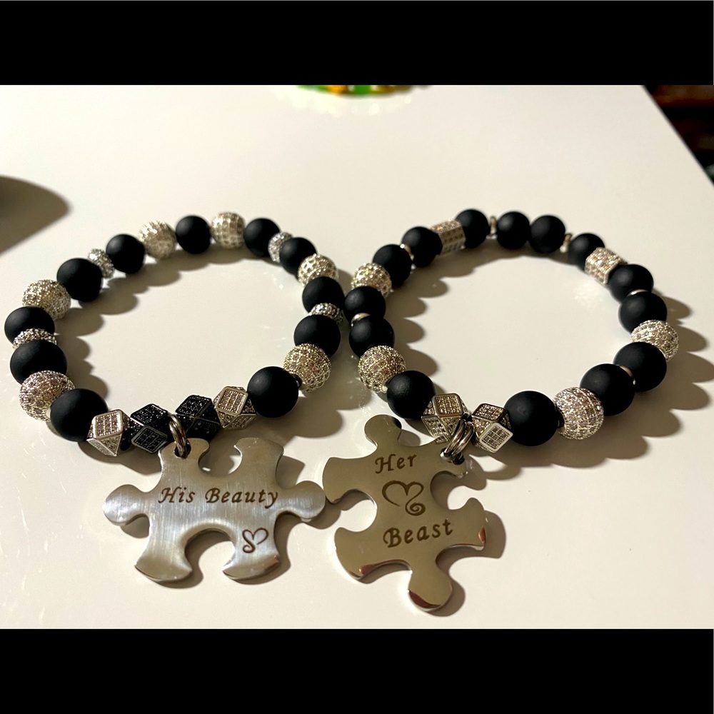 His and her bracelets! Just in time for Valentine!